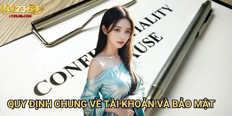 Quy định chung về tài khoản và bảo mật